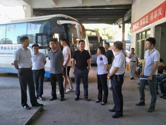 王曉視察青山、徐坊客運站改造工程進展情況