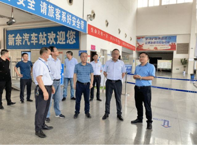 胡維泉一行前往萍鄉(xiāng)長運(yùn)、新余長運(yùn)、新余公交調(diào)研慰問