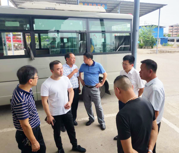 股份公司領(lǐng)導(dǎo)檢查指導(dǎo)撫州長運安全生產(chǎn)工作