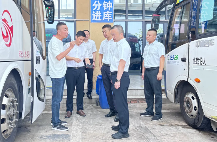 劉磊、占梁赴鄱陽長運調(diào)研指導(dǎo)