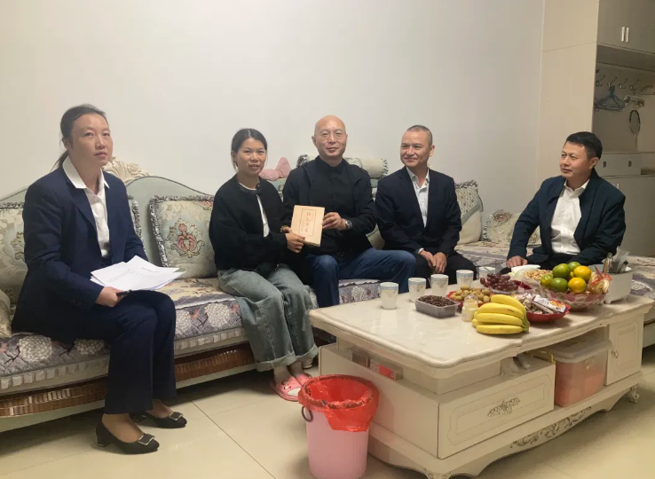 一線報道 || 吉安公司：家訪送“清風” 共建“廉心橋”